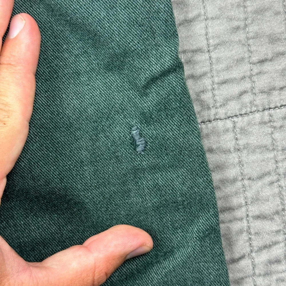 Levis 511 Slim Fit Jeans Mens 34x30 (35x29) Forest Green Pants Faded Distressed